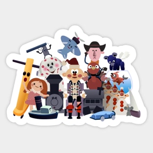 Misfit Menagerie Sticker